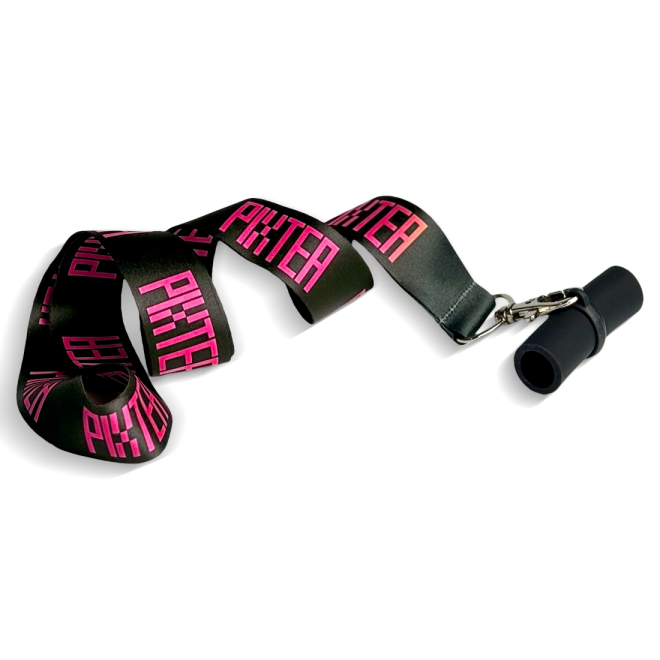 Рожевий персональний мундштук PIXTEA